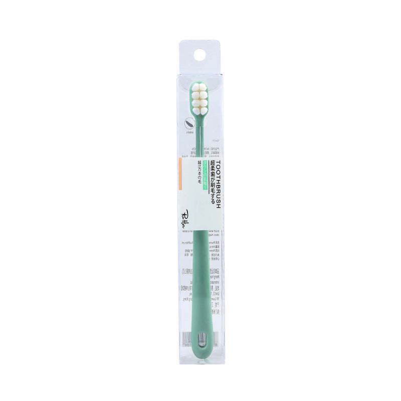 Soft Bristle Toothbrush, 8-Hole Single Pack