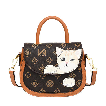 Cartoon cat handbag