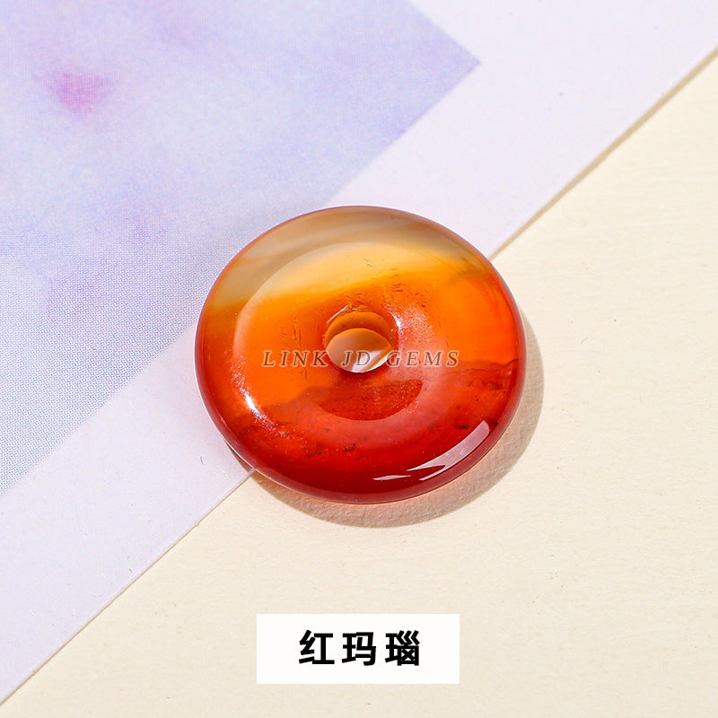 12-16Mm natural jade safety buckle accessories