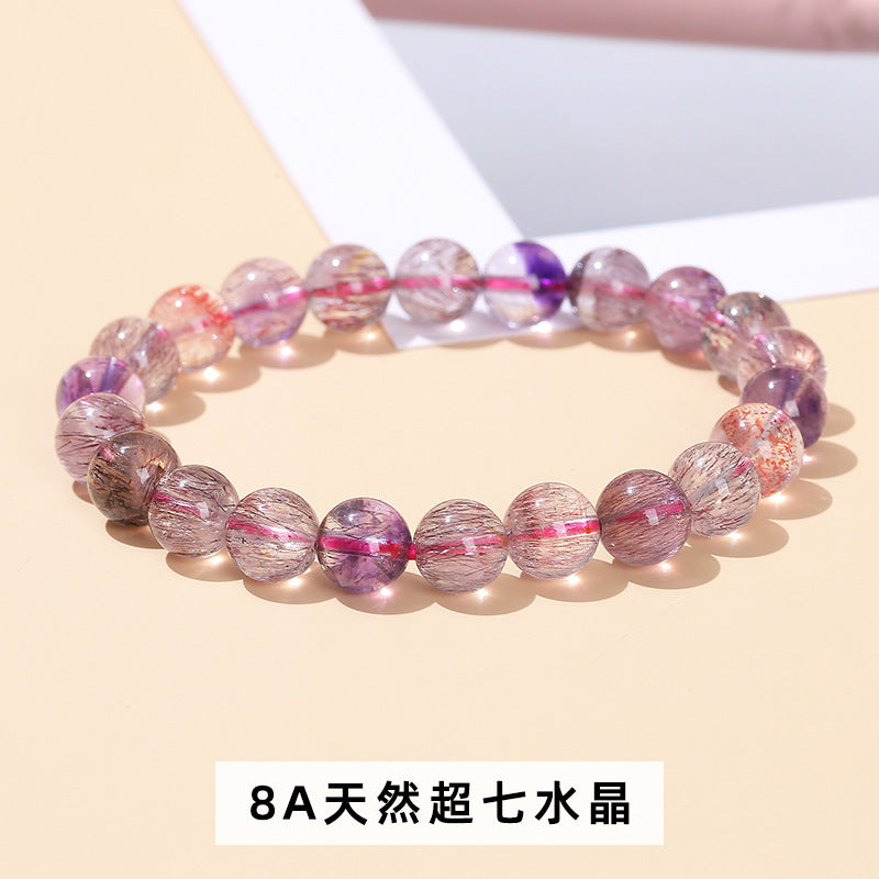 Natural crystal bracelet