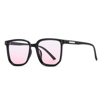 Sunset Gradient Square Blush Sunglasses