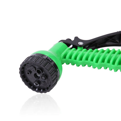 Green 7 function plastic watering water gun