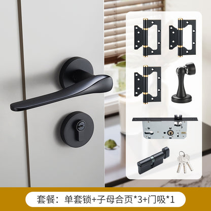 fashion Brass silent door lock