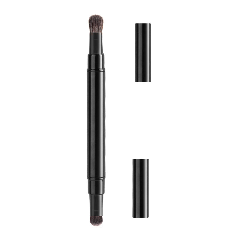 Portable Dual-Head Retractable Eyeshadow Blending Brush