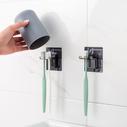 Wall-Mounted Toothbrush Holder