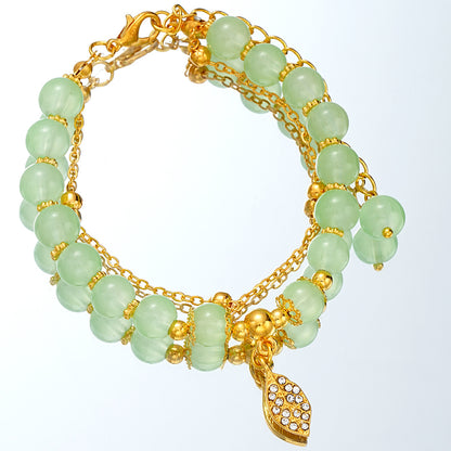 Glass Beaded Bracelet