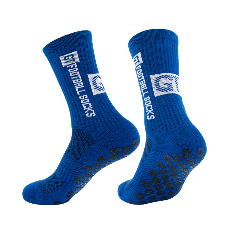 Anti-Slip Mid-Calf Football Socks Kids Adults