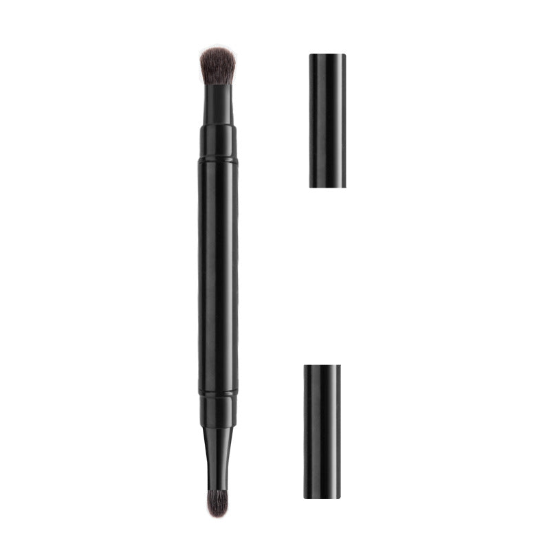 Portable Dual-Head Retractable Eyeshadow Blending Brush