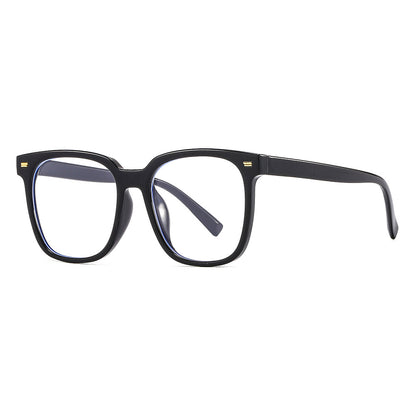 Retro Black Frame Square Prescription Glasses