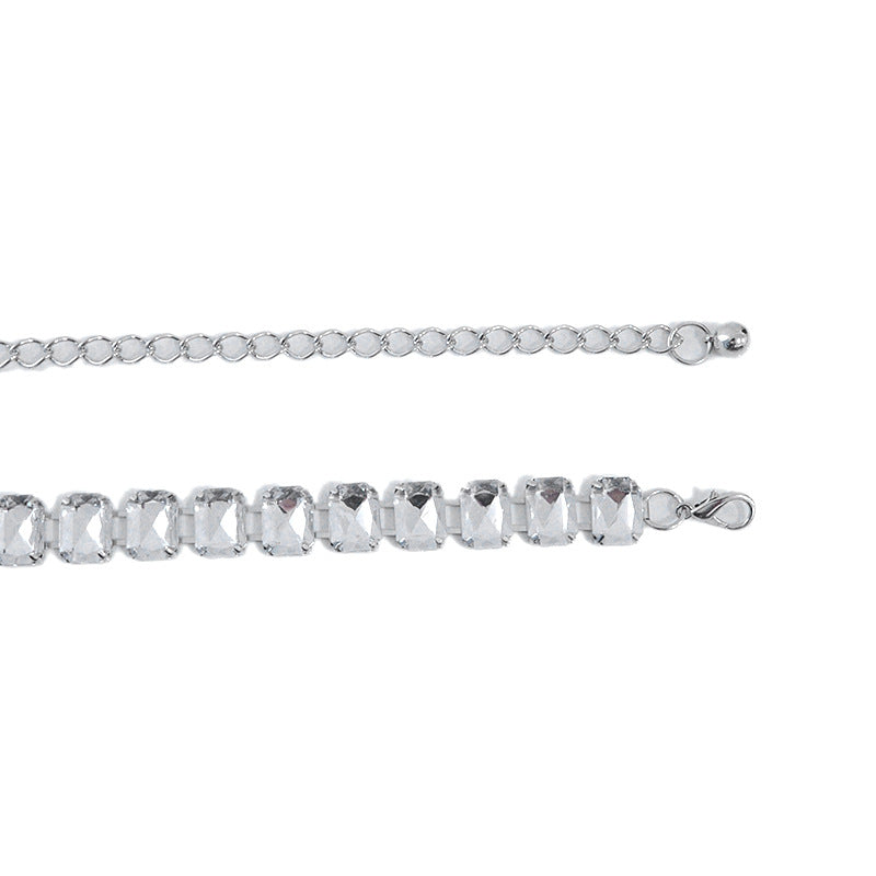 Acrylic crystal chain waist chain