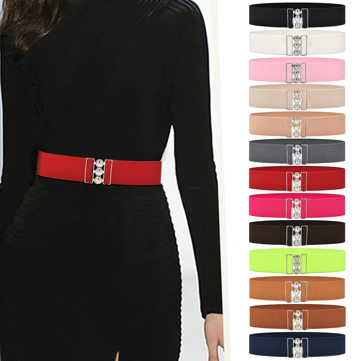 Waist elastic elastic belt