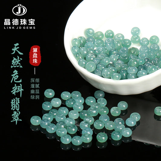 7A natural ice blue water beads loose beads