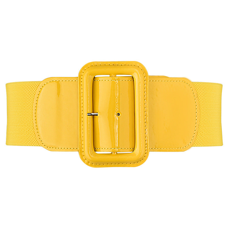 Beauty Metal Square Pin Buckle Belt