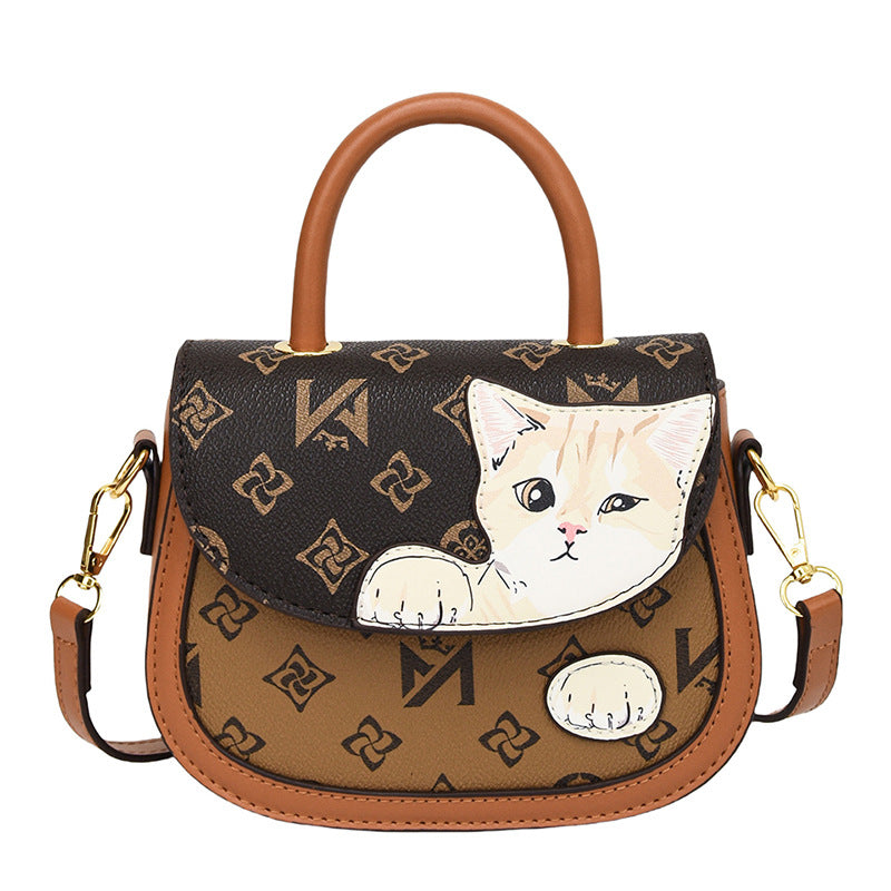 Cartoon cat handbag