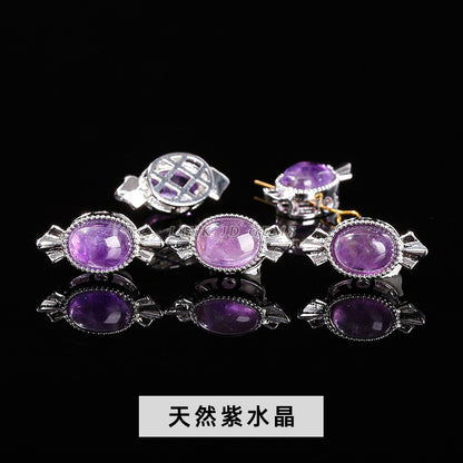 Natural stone crystal candy magic box accessories