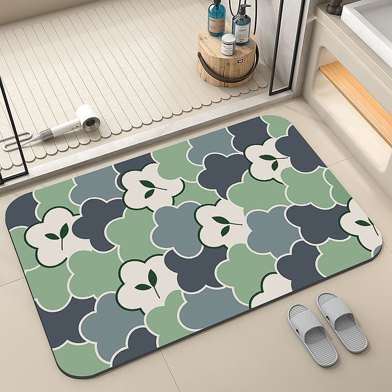 Diatomaceous Earth Non-Slip Mat Bath Door Mat