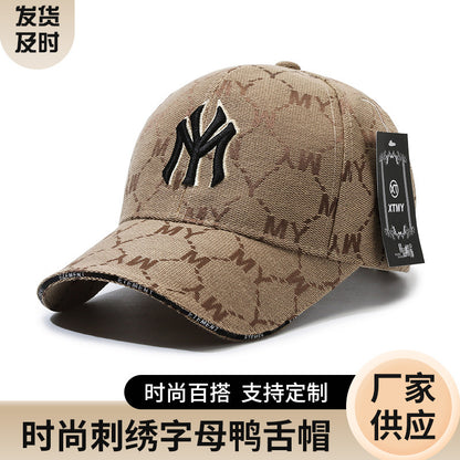 Gorra de béisbol para exteriores con monograma bordado 