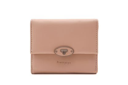 Wallet Women's Short Hardware Buckle