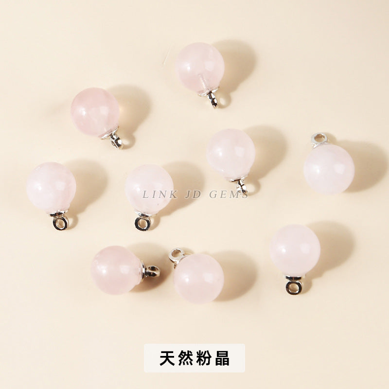 Round bead pendant DIY jewelry accessories