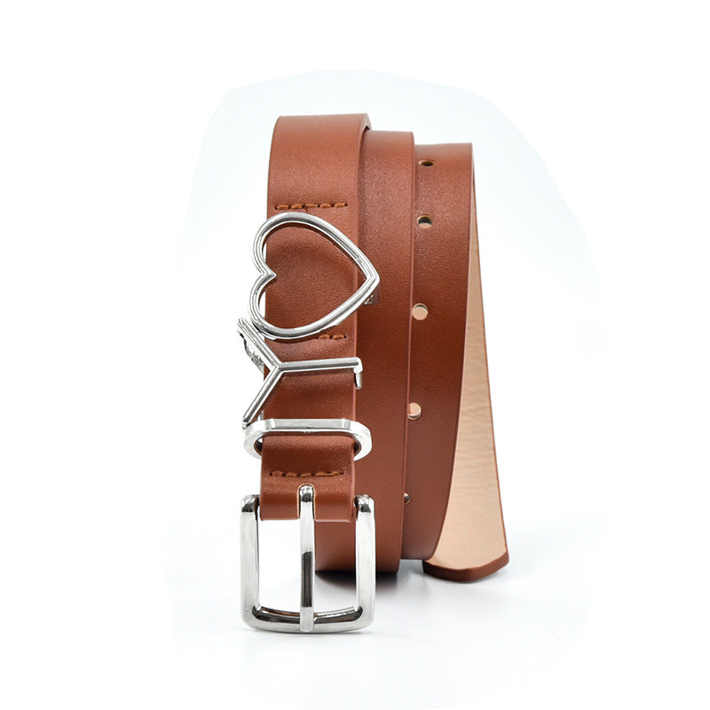 Women's Belt Fashion Letters