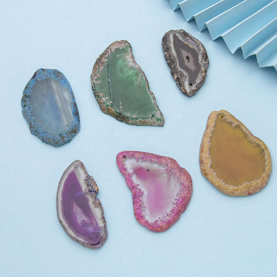 Irregular 30-50MM agate pendant