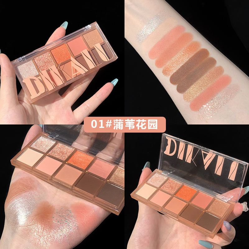 Paleta de sombras de ojos Stardust de 10 colores 