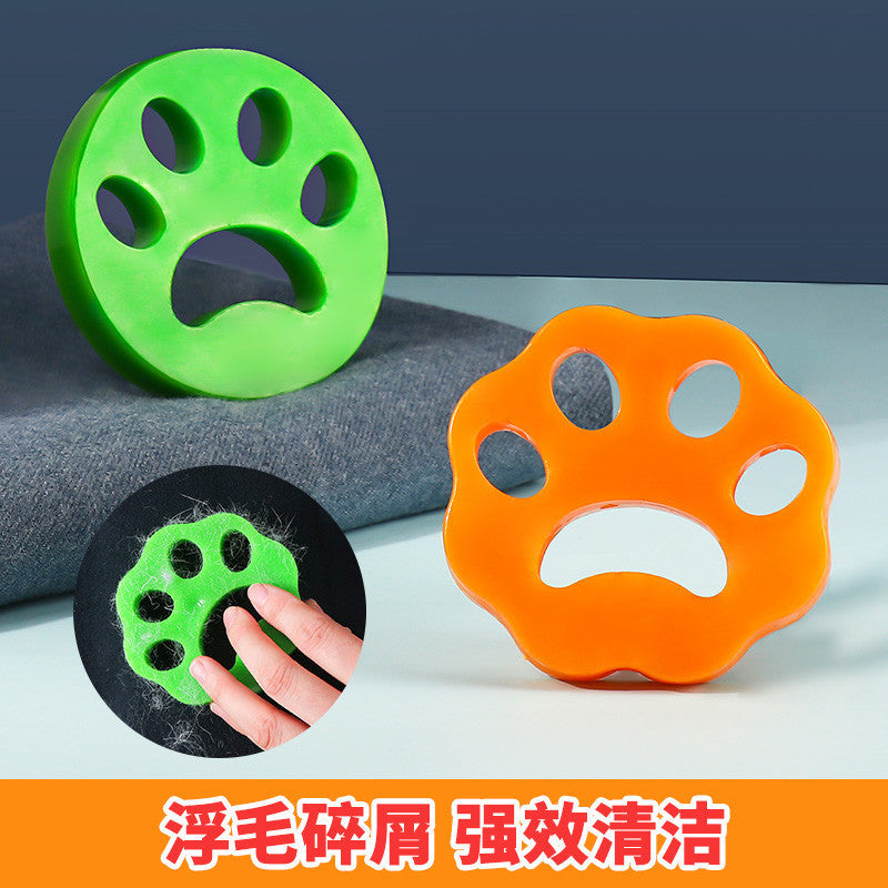 Pet Paw Silicone Lint Remover (Washable, Double-Sided)