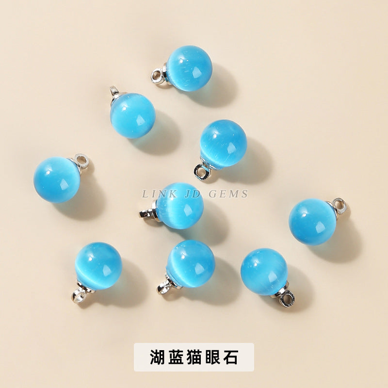 Round bead pendant DIY jewelry accessories