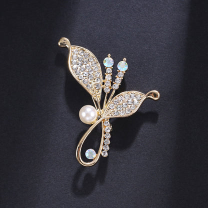 High-end brooch brooch imitation pearl