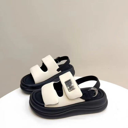 Velcro muffin sole sandals