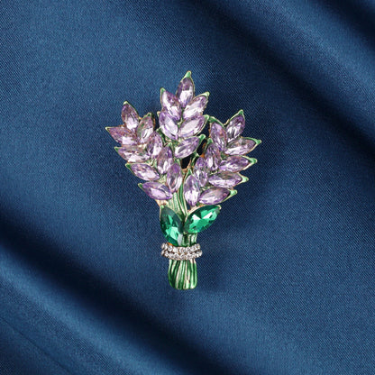 Lavender Brooch Fashion