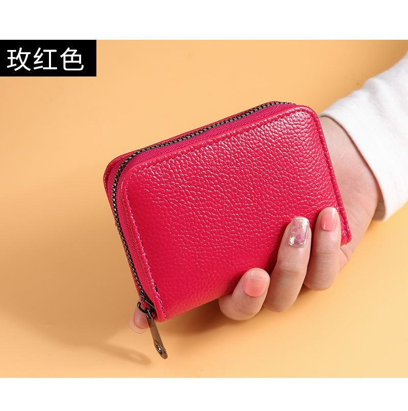 Ultra-thin card cover, small women's card bag, wallet.