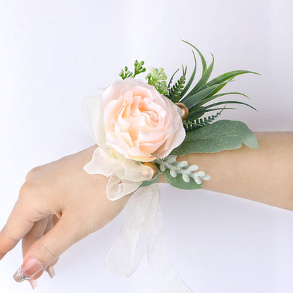 Bride and Groom Wedding Corsage