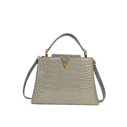 Versatile platinum bag handbag