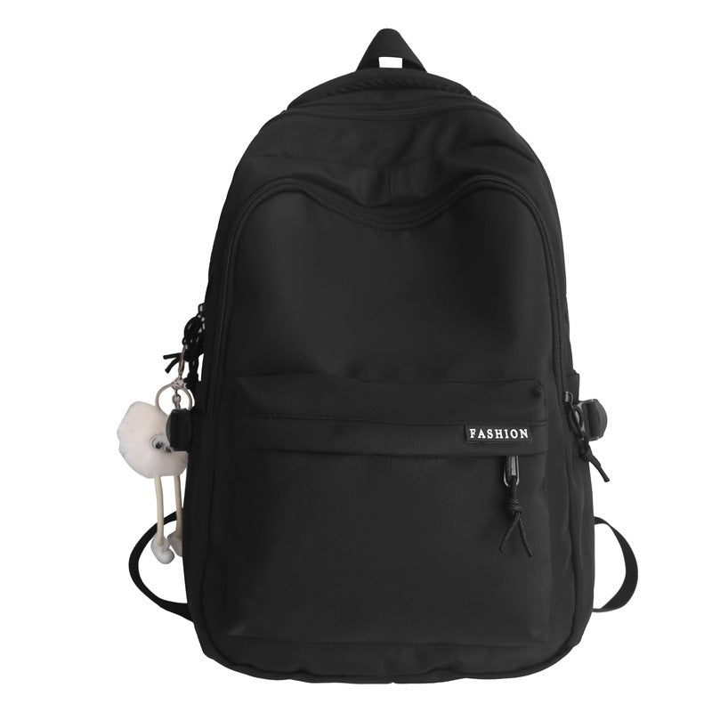 Double shoulder nylon new backpack couple