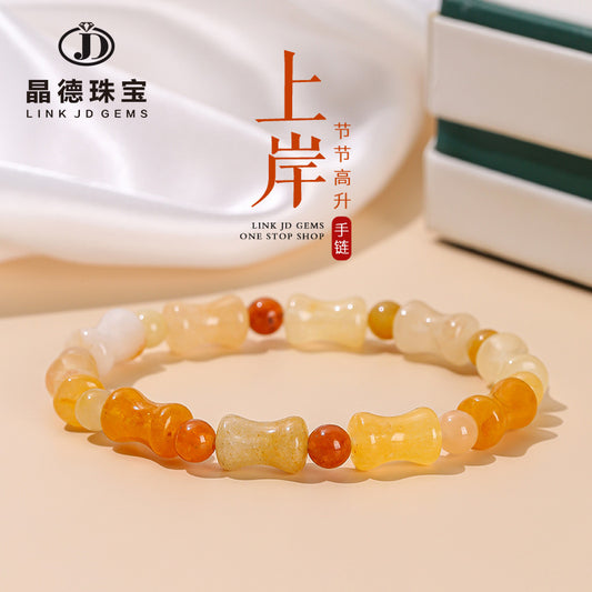 Tianshan Jade Bamboo Bracelet