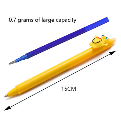 Little Monster Erasable Pen 0.5mm Crystal Blue Erasable Pen Refill