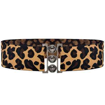 waist seal female leopard print