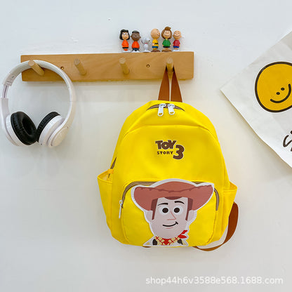 Cartoon cute kindergarten boys and girls backpack