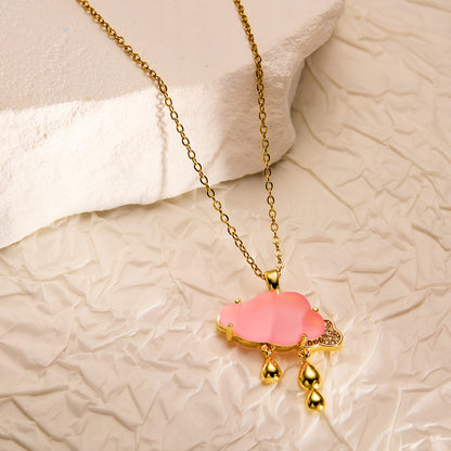 Pendant necklace cloud