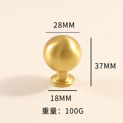 Drawer brass handle