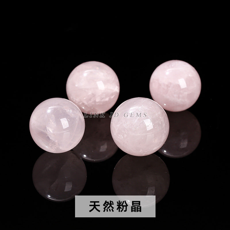 30Cm opal crystal ball powder crystal transparent glass beads