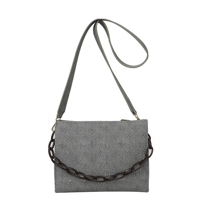 Large bag single shoulder crossbody square bag