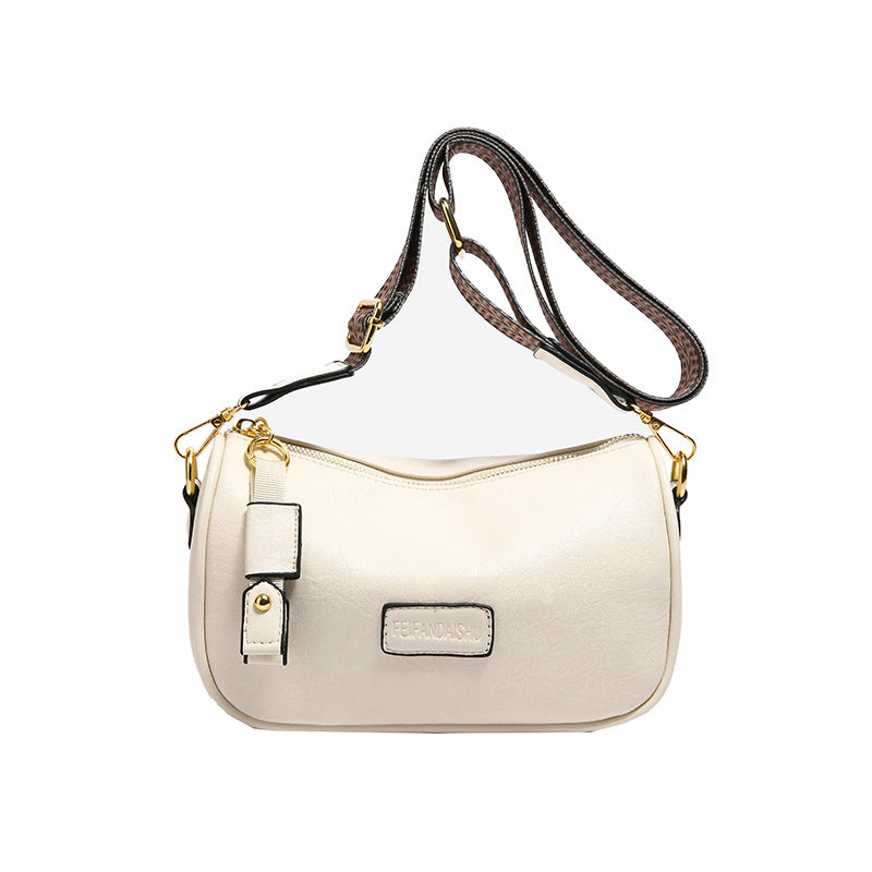 Premium wide shoulder strap shoulder square bag