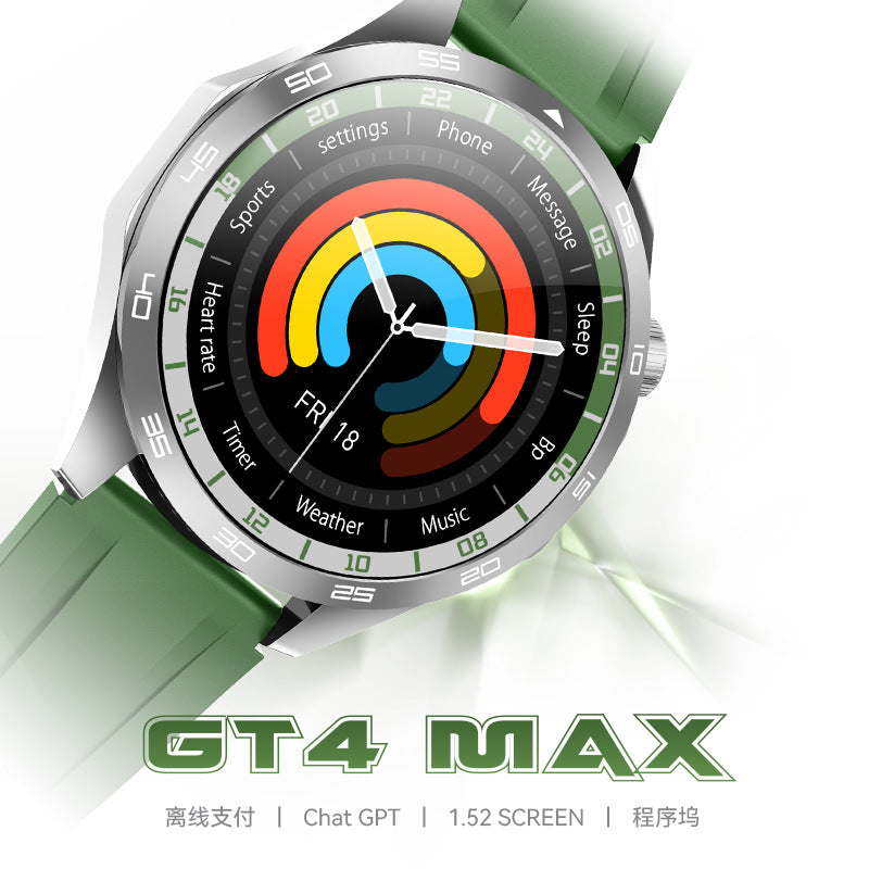 GT4 Max Bluetooth Calling NFC Sports Watch