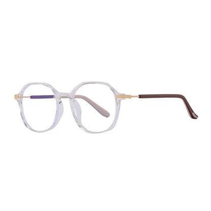 New TR90 Ultra-Light Cool Brown Frame Anti-Blue Light Glasses