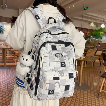 Schoolbag, cartoon pattern backpack