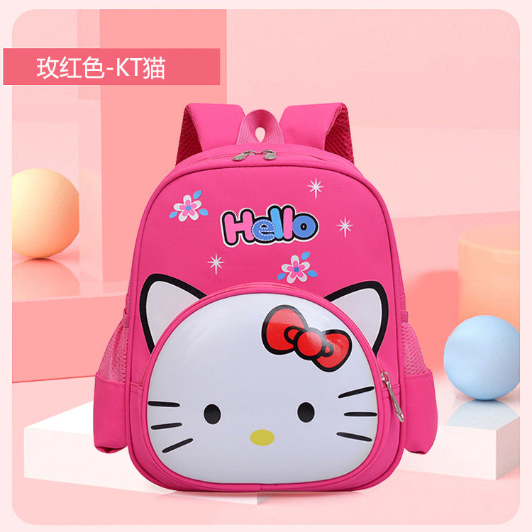 Boys and girls children's cartoon schoolbag