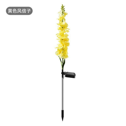 Solar Hyacinth Light Outdoor Waterproof Artificial Flower