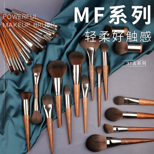 MF Makeup Brush Set – Powder, Blush, Concealer, and Eyeshadow Brushes